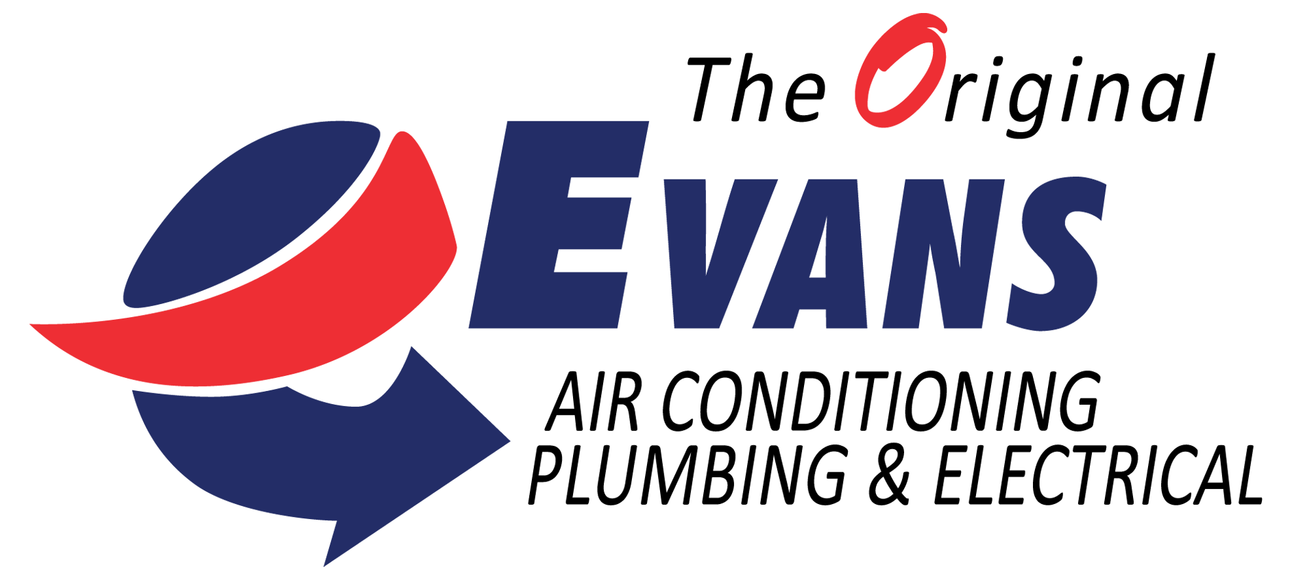 The Original Evans Air Conditioning and Heating logo